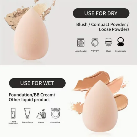 MAANGE 20-delars Professionellt Sminkborsteset