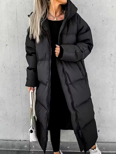 Damernas vinterjacka i koreansk stil