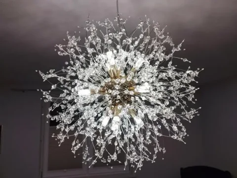 Elegant & Modern Maskroskristallarmatur