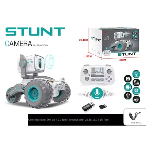 Smart HD RC-bil med realtidsvideo och röststyrd