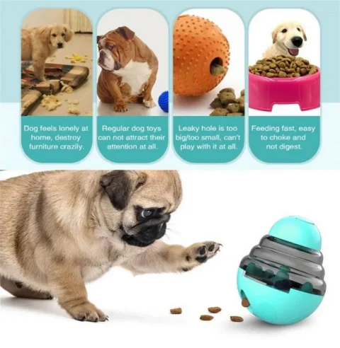 Dog Feeder Toys Tumbler