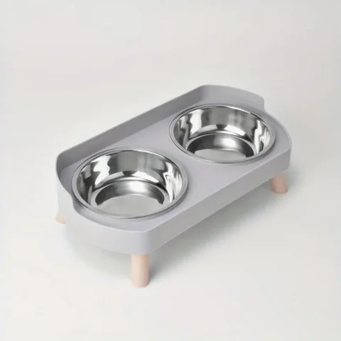 Praktisk och Lekfull Matstation för Katter